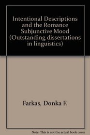 INTENSIONAL DESC & ROMANCE (Outstanding dissertations in linguistics)
