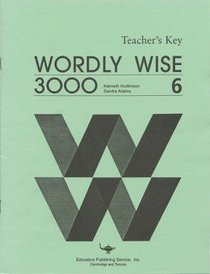 Wordly Wise 3000 Book 6 - Answer Key