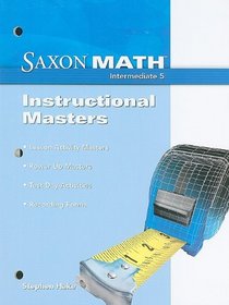 Saxon Math: Intermediate 5, Instructional Masters