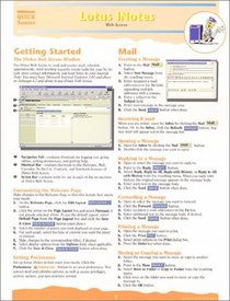 Lotus iNotes Quick Source Reference Guide