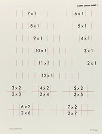 Investigations in Number, Data, and Space Array Cards, Set A