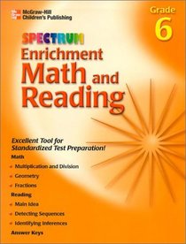 Spectrum Enrichment Math and Reading, Grade 6