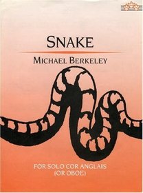 Snake: For Solo Cor Anglais (Or Oboe)