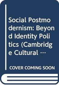 Social Postmodernism : Beyond Identity Politics (Cambridge Cultural Social Studies)