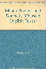 Minor Poems and Sonnets (Chosen Eng. Texts)