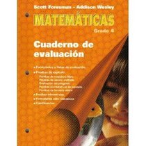 Matemticas - Cuaderno de Evaluacin (Grade 4)