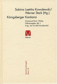 Werke (Kant-Forschungen) (German Edition)