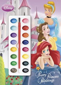 Pretty Princess Paintings (Deluxe Paint Box Book)