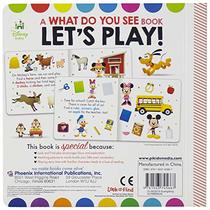 Disney Baby - Let's Play: A What Do You See Book - PI Kids