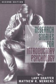 Research Stories for Introductory Psychology, Second Edition