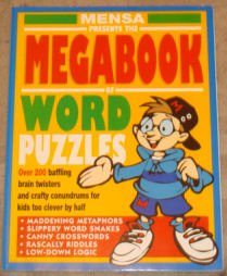 Mensa Presents the Megabook of Word Puzzles (Information books - quizzes & games)