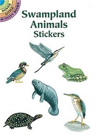 Swampland Animals Stickers (Dover Little Activity Books)