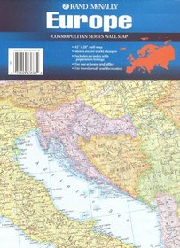 Rand McNally Europe Cosmopolitan Map