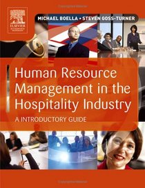 Human Resource Management in the Hospitality Industry, Eighth Edition: An Introductory Guide