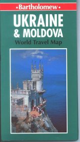 World Travel Map: Ukraine & Moldova