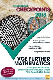 Cambridge Checkpoints VCE Further Mathematics 2013