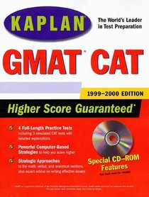 Kaplan GMAT CAT 1999-2000 with CD-ROM