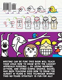 Drawing for Kids With lowercase Alphabet Letters in Easy Steps: Cartooning for Kids and and Learning How to Draw with the Lowercase Alphabet (Volume 6)