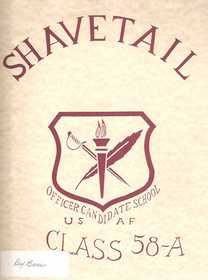 SHAVETAIL - USAF - CLASS 58-A