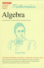 Algebra (College Review Series)