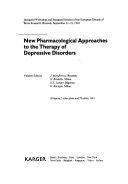 New Pharmacological Approaches to the Therapy of Depressive Disorders: Inaugural Workshop and Inaugural Session of the European Decade of Brain Rese (Studies in Contemporary Economics)