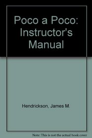 Poco a Poco: Instructor's Manual