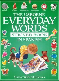 Everyday Words Sticker Book in Spanish (Everyday words sticker books) (Spanish Edition)