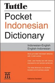 Tuttle Pocket Indonesian Dictionary: Indonesian-English English-Indonesian (Dictionary)