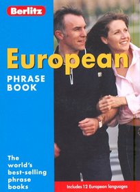 Berlitz European Phrase Book (Berlitz Phrase Book)