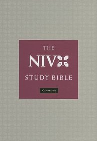 NIV Study Bible Black Goatskin NI686XRS