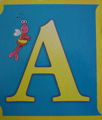 Sesame Street ABC (Board Books: Letter A)