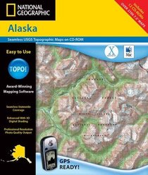 National Geographic Topographical Alaska