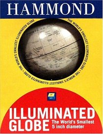 Hammond Illuminated Globe: The World's Smallest 5 Inch Diameter : Antique (Hammond 5)
