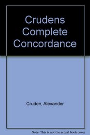 Crudens Complete Concordance