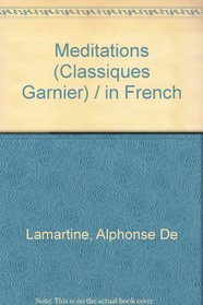 Meditations (Classiques Garnier) / in French