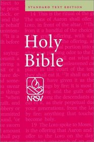 New Revised Standard Version Text Edition Bible