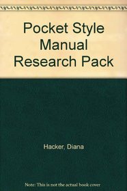 Pocket Style Manual 4e & Research Pack