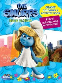 the Smurfs Movie Giant Color Book - Back in Blue!