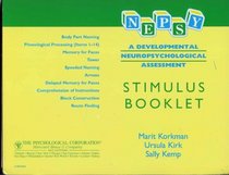 NEPSY - A Developmental Neuropsychological Assessment Stimulus Booklet