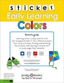 Sticker Early Learning: Colors