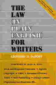 The Law (in Plain English) for Writers