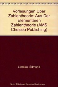 Elementare Zahlentheorie (AMS Chelsea Publishing)