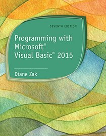 Programming with Microsoft Visual Basic 2015