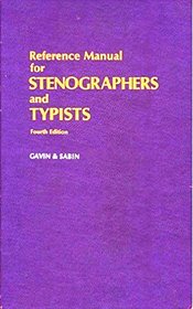 Reference Manual for Stenographers and Typists