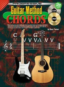 GUITAR METHOD CHORDS BK/CD/BONUS DVD (Progressive Guitar Method)