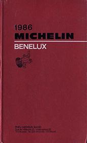 Michelin Red-Benelux 1986
