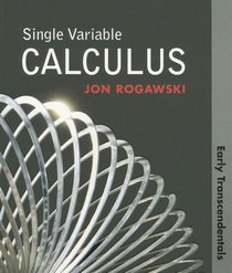 Single Variable Calculus: Early Transcendentals (Paper)