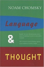 Language and Thought (Anshen Transdisciplinary Lectureships in Art, Science, and t)