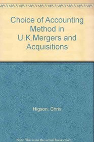 Choice of Accounting Method in UK Mergers and Acquisitions