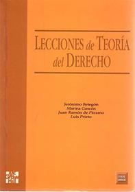 LECCIONES DE TEORIA DEL DERECHO
